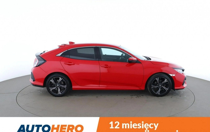 Honda Civic cena 64600 przebieg: 100647, rok produkcji 2017 z Gryfice małe 352